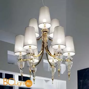 Люстра Italamp MAJESTIC T410/6+3 Trasp. / O