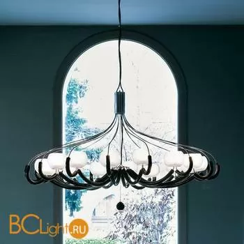 Люстра Italamp 476/16 Black / C / SW Elements