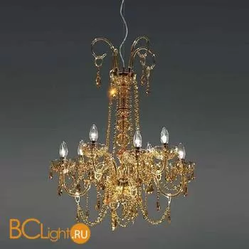 Люстра Italamp 262/4+4 Amber / O / Sw Light Topaz