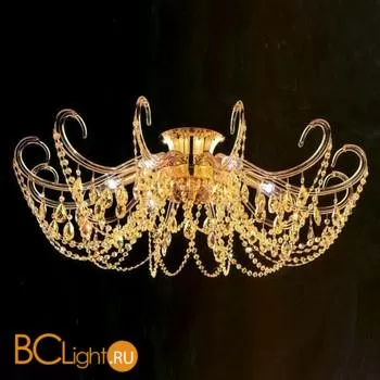 Потолочный светильник Italamp 398/12 D105 Amber / O / Sw Light Topaz