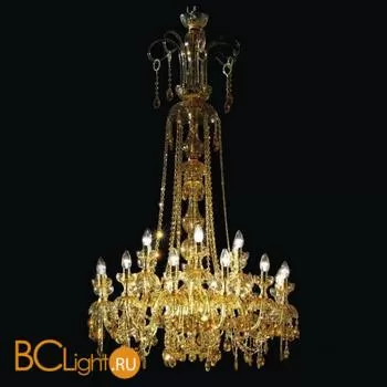 Люстра Italamp 238/12+6 Amber / O / Sw Light Topaz