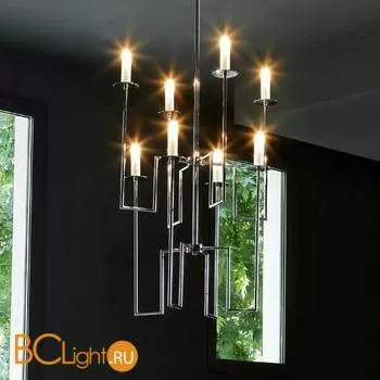 Подвесная люстра на штанге Italamp Spider T10/8 Chrome