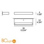 Бра iTRE Alias 35 0001903 - Схема