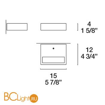 Бра iTRE Alias 15 0001872 - Схема