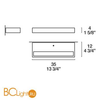 Бра iTRE Alias 35 0001922 - Схема