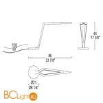 Настольная лампа iTRE FLECHA T 0004060 - Схема