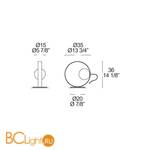 Настольная лампа Itre Giuko 1 0002021 - Схема