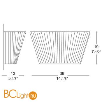 Бра iTRE Lilith P 0000261 - Схема