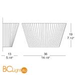 Бра iTRE Lilith P 0000261 - Схема