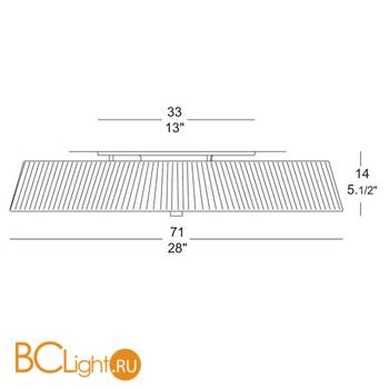 Потолочный светильник iTRE Lilith PL 70 0000054 - Схема