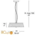 Подвесной светильник iTRE Lilith S 40 0000083 - Схема