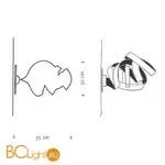 Бра Jacco Maris Montone MN02WA.ST - Фото 0