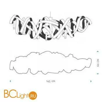 Подвесной светильник Jacco Maris Montone MN08CH.HG.O - Фото 0