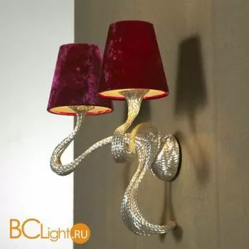 Бра Jacco Maris Ode 1647 OD02WA.SI red lampshades