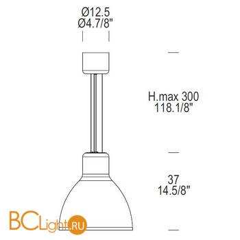 Подвесной светильник JJ JJ Glass S 35 0001567 - Схема