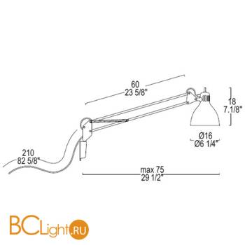 Бра JJ JJ M NEW P-T 0002123 - Схема