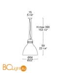 Подвесной светильник JJ The great JJ S 0001539 - Схема