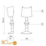 Бра Karman Ali E Baba AP625 - Схема