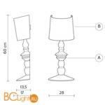 Бра Karman Ali E Baba AP625CBS - Схема