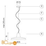 Подвесной светильник Karman Gangster SE643BB - Схема