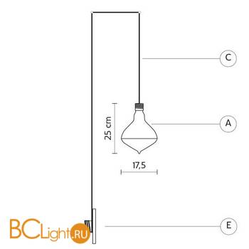 Бра Karman Makeup AP123 2F INT - Схема