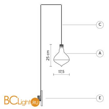 Бра Karman Makeup AP123 2T INT - Схема