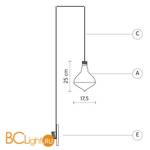 Бра Karman Makeup AP123 2T INT - Схема