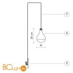Бра Karman Makeup AP123 3T INT - Схема