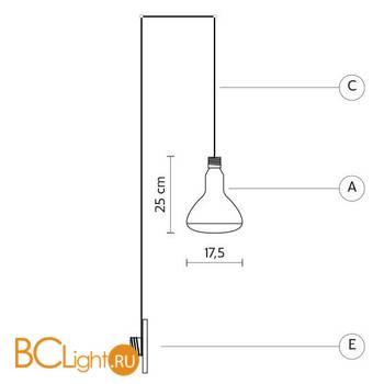 Бра Karman Makeup AP123 4F INT - Схема