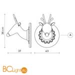 Бра Karman Marnin AP645M - Схема