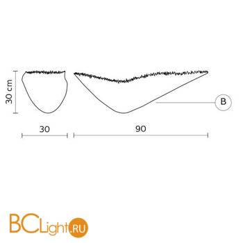 Настенный светильник Karman Moby Dick AP646P - Схема