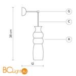 Бра Karman Morfema AP126 1B INT - Схема