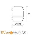 Декоративный элемент Karman Morfema AC126 3V INT - Схема