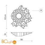 Потолочный светильник Karman Notredame PL130 2B INT - Схема