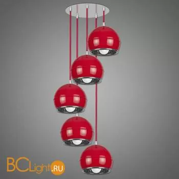 Подвесной светильник Kemar Napo NP/5/W/R