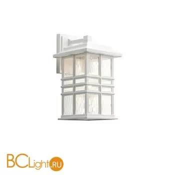 Уличный настенный светильник Kichler BEACON SQUARE KL-BEACON-SQUARE-S-WHT