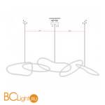 Подвесной светильник Kink Light Сена 07609-5A,33 - Схема