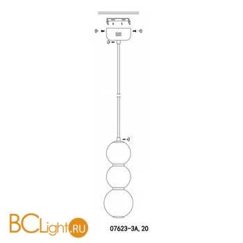 Подвесной светильник Kink Light Стин 07623-3A,20 - Фото 0