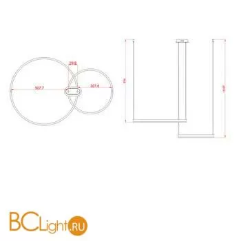 Подвесной светильник Kink Light Тор 08219,33P - Фото 0