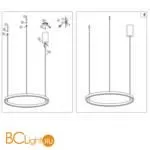 Подвесной светильник Kink Light Тор 08212,19(3000K) - Фото 0