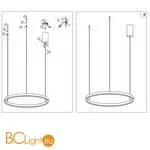 Подвесной светильник Kink Light Тор 08212,19A(3000K) - Фото 0