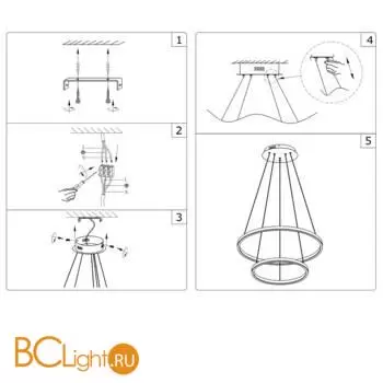 Подвесной светильник Kink Light Тор 08219,19A(4000K) - Фото 0