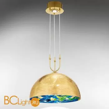 Подвесной светильник Kolarz Aura 0395.31+1M.3.Aq.BG