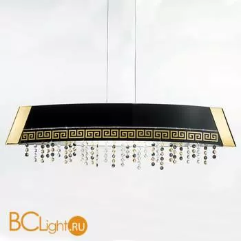 Подвесной светильник Kolarz Celtic Barca 0379.31L.3.Bk+0295.KIT-2L.3.ETGn