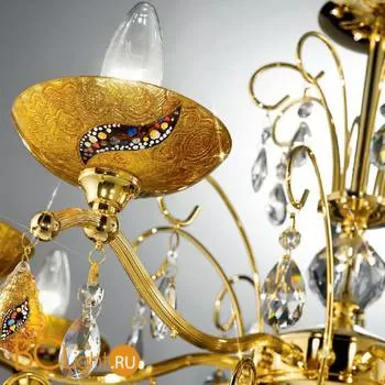 Люстра Kolarz Carmen Kiss 0234.85.3.Ki.KpT - Фото 0