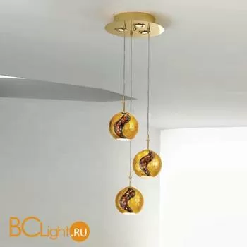 Подвесной светильник Kolarz Luna Kiss 0392.33+3.3.Ki.Au