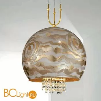 Подвесной светильник Kolarz Luna 0392.31+1M.3.Aq.Ch + 0392.SetM.3.ET