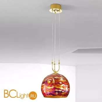 Подвесной светильник Kolarz Luna 0392.31+1L.3.Aq.RV