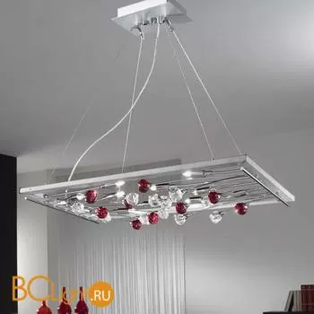 Подвесной светильник Kolarz Quadra Rosy 1041.810.6.VR03/05