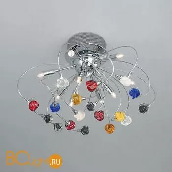 Потолочный светильник Kolarz Twister Rosy 1307.19.5.VR.MULTI